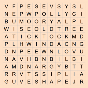Word Find Game 